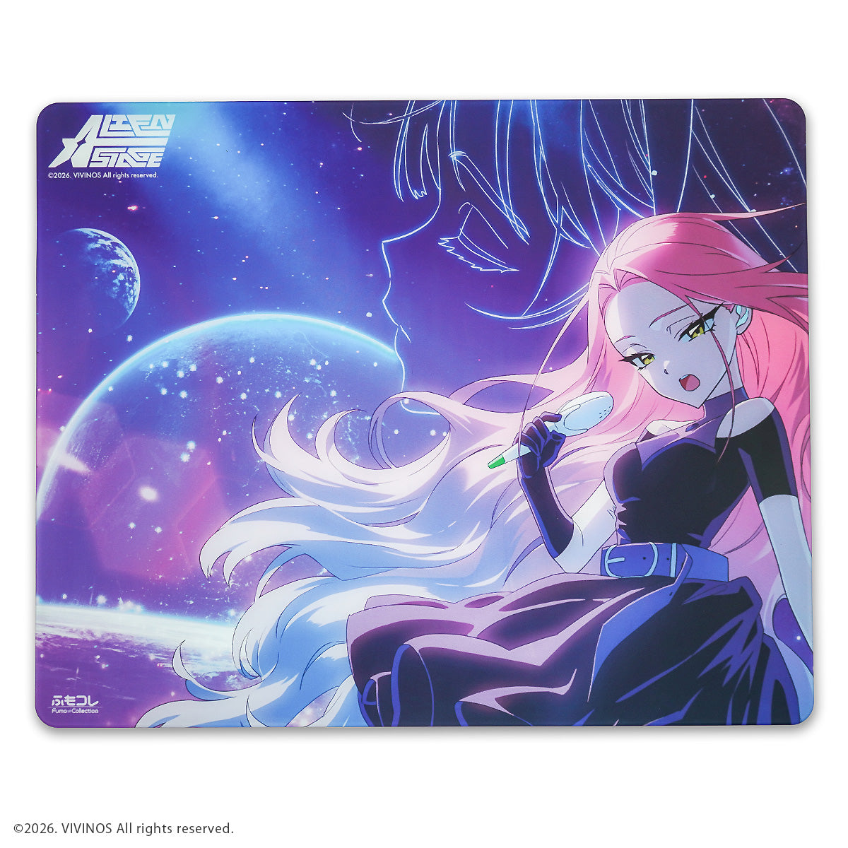 ALIEN STAGE × ふもコレ ガラスマウスパッド A (Dream Gamer)【他商品 