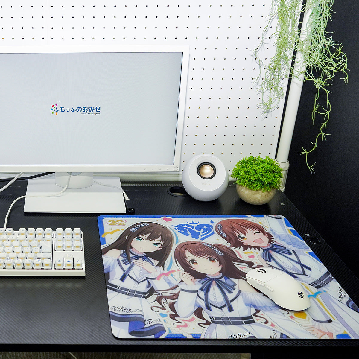 ふもコレ × アイドルマスター シンデレラガールズ ガラスマウスパッド【他商品との同梱不可】