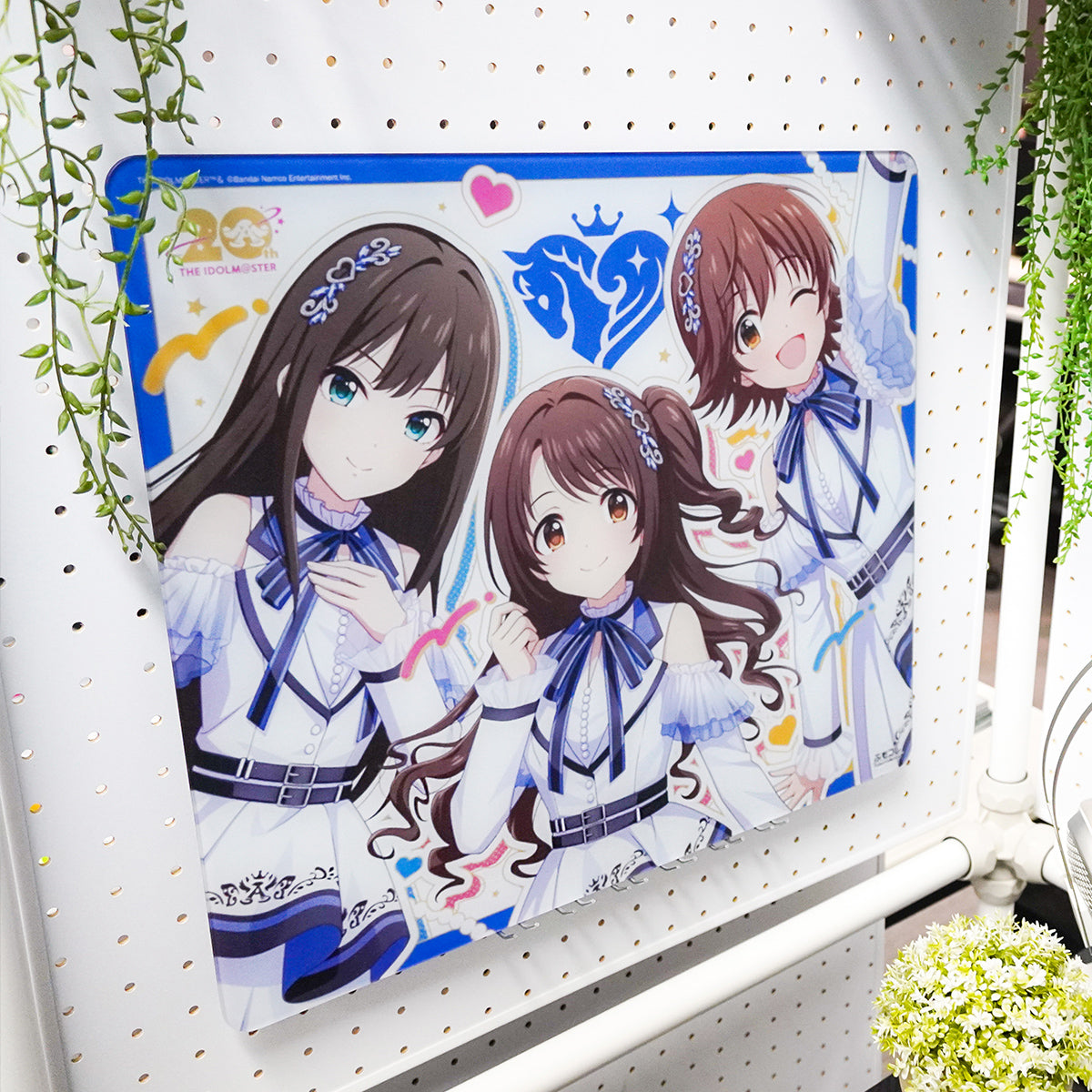 ふもコレ × アイドルマスター シンデレラガールズ ガラスマウスパッド【他商品との同梱不可】