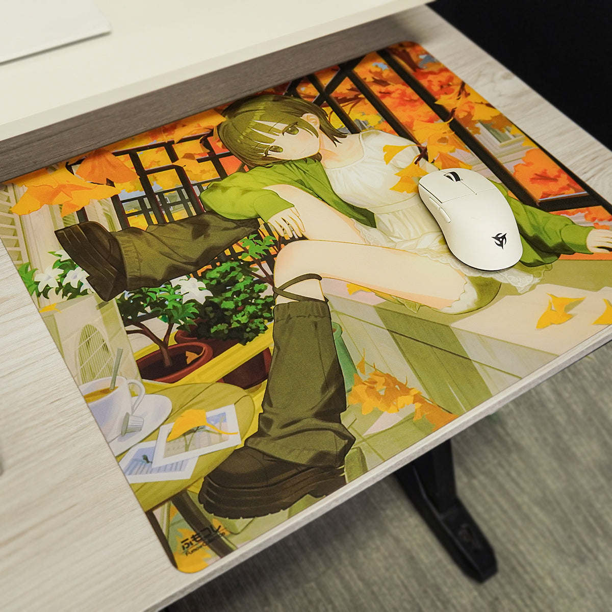 ふもコレSeasons × あすぱら Dream Gamer ガラスマウスパッド 25秋【他商品との同梱不可】