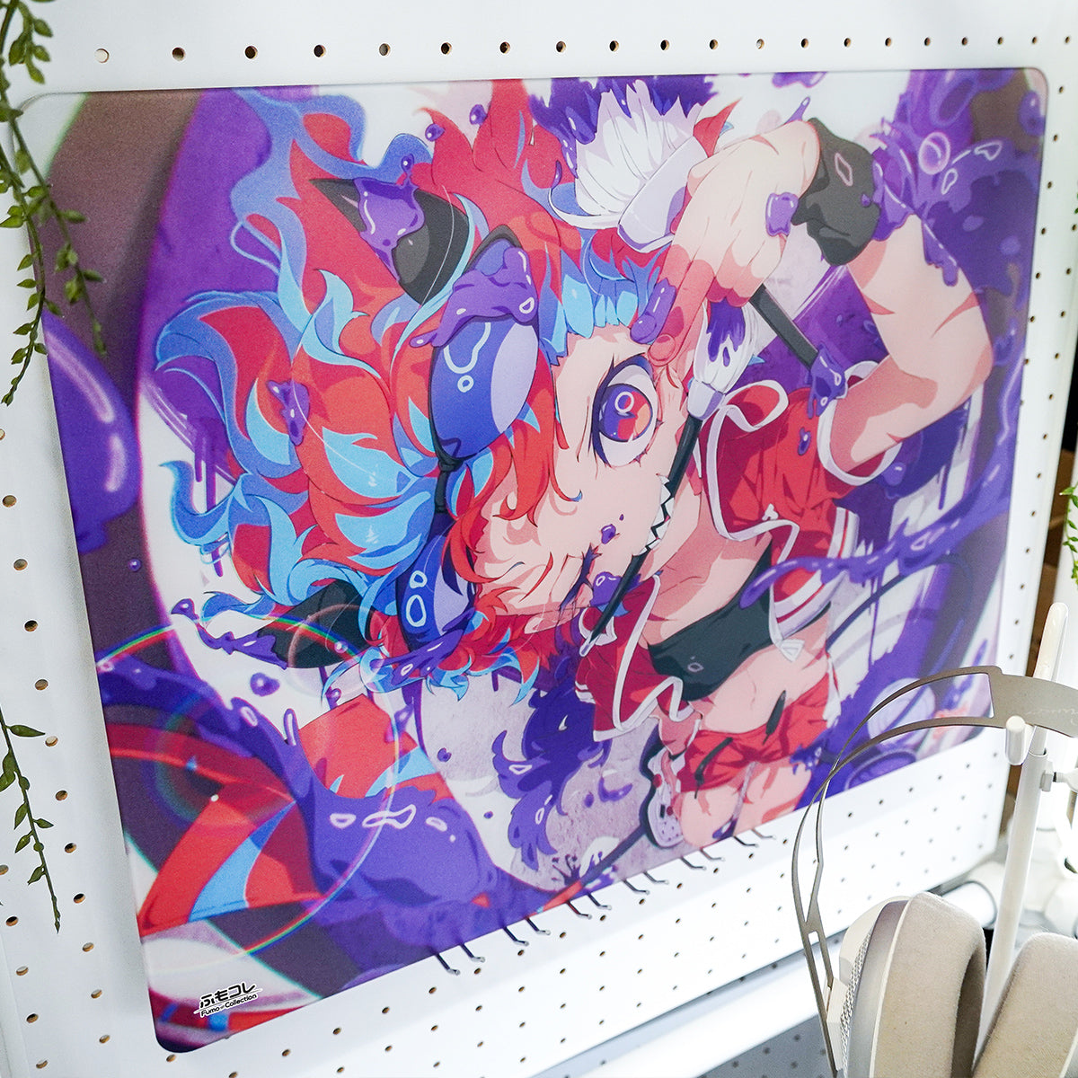 FumoColle x MURASH GAMING Glass Mouse Pad Dream Gamer Floating