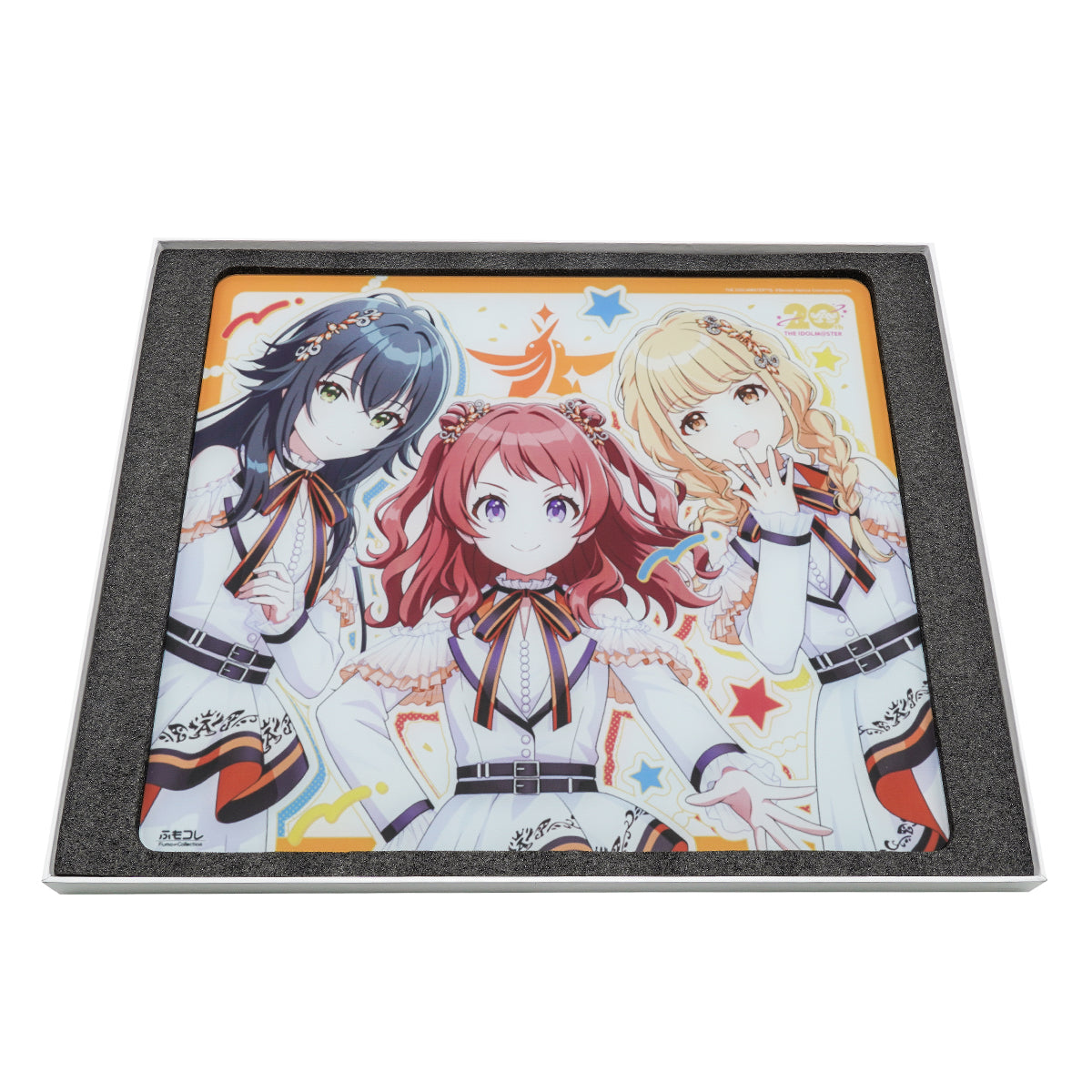 ふもコレ × 学園アイドルマスター ガラスマウスパッド【他商品との同梱不可】