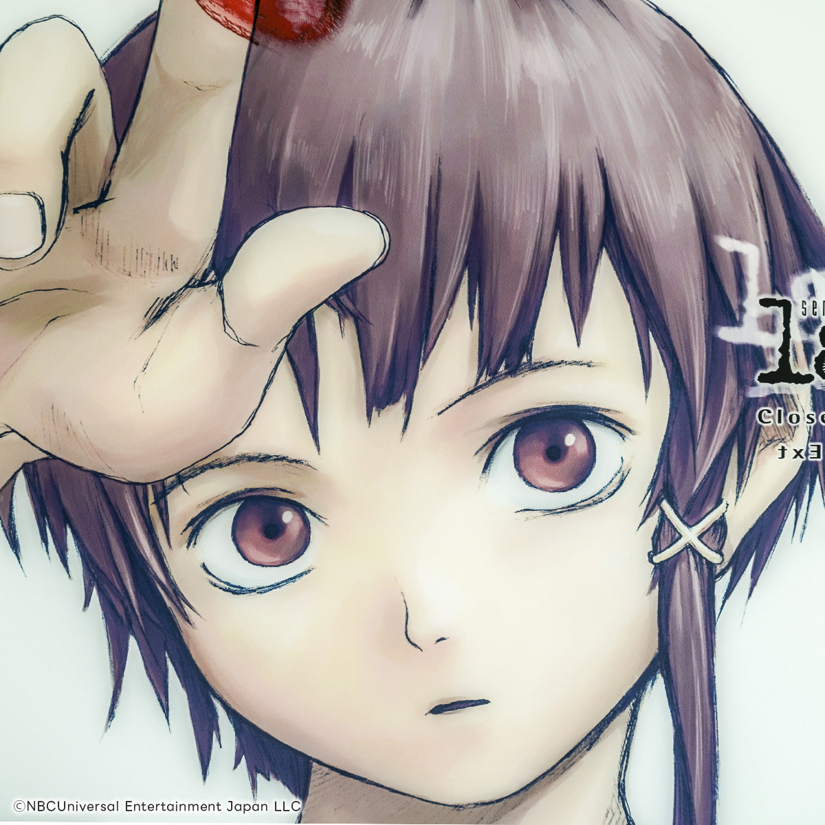 serial experiments lain × ふもコレ ガラスマウスパッド (Arbiter studio)【他商品との同梱不可】