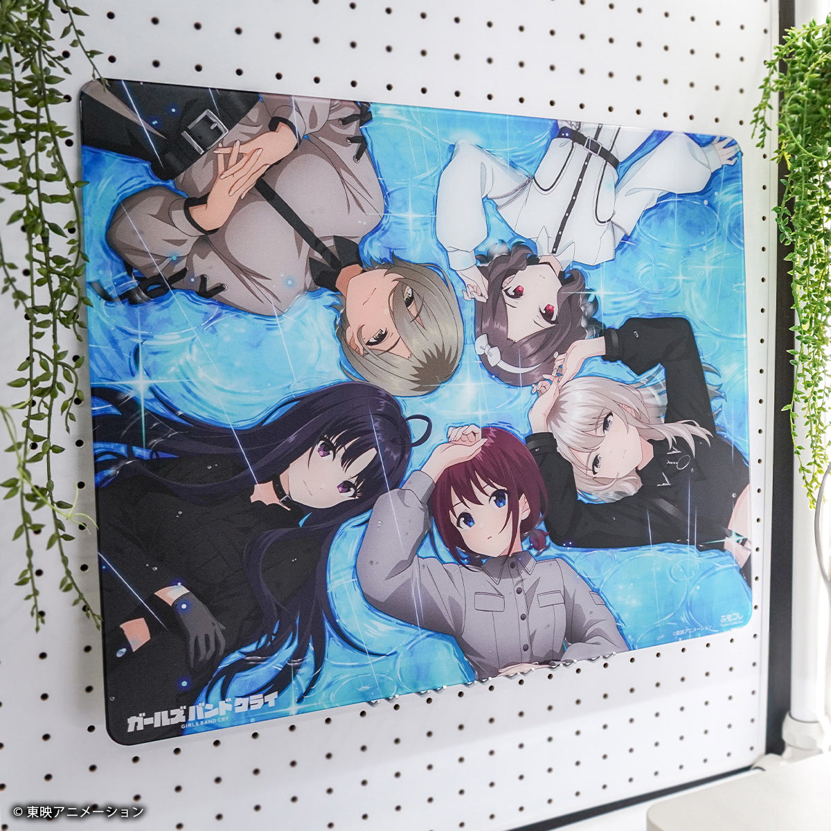 ガールズバンドクライ × ふもコレ ガラスマウスパッド (Dream Gamer)【他商品との同梱不可】