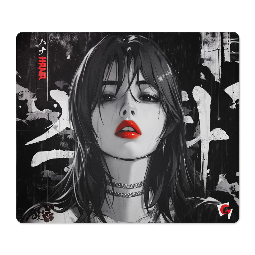 GLSSWRKS Hana Premium Glass Mousepad Japan Edition 560x480mm【他商品との同梱不可】
