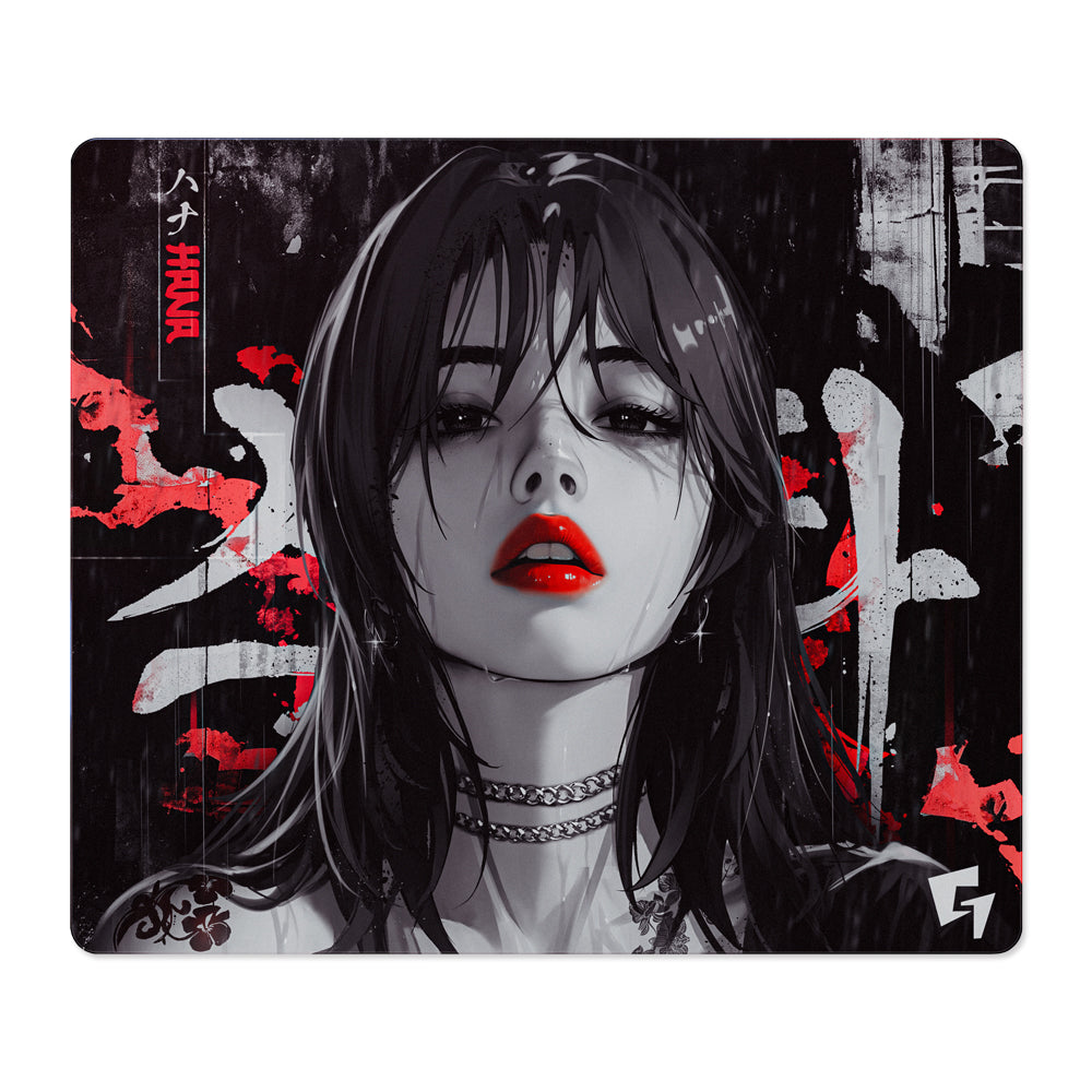 GLSSWRKS Hana Premium Glass Mousepad International Edition 490x420mm【他商品との同梱不可】