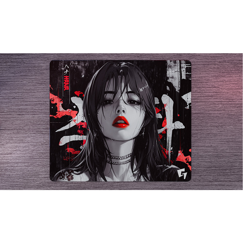 GLSSWRKS Hana Premium Glass Mousepad International Edition 490x420mm【他商品との同梱不可】