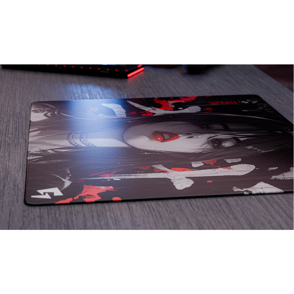 GLSSWRKS Hana Premium Glass Mousepad, International Edition, 490x420mm (Cannot be shipped with other products)