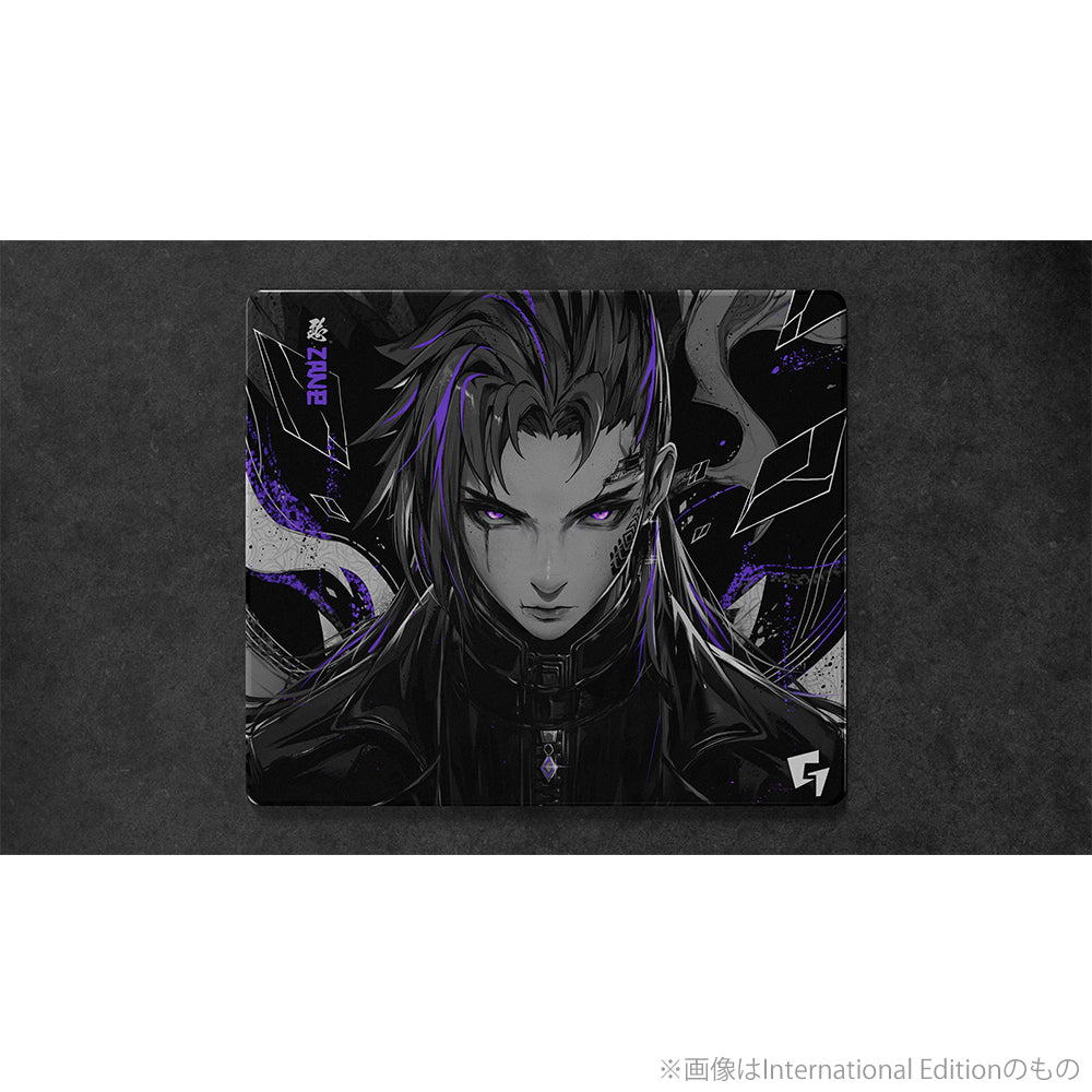 GLSSWRKS Zane Premium Glass Mousepad Japan Edition 490x420mm【他商品との同梱不可】