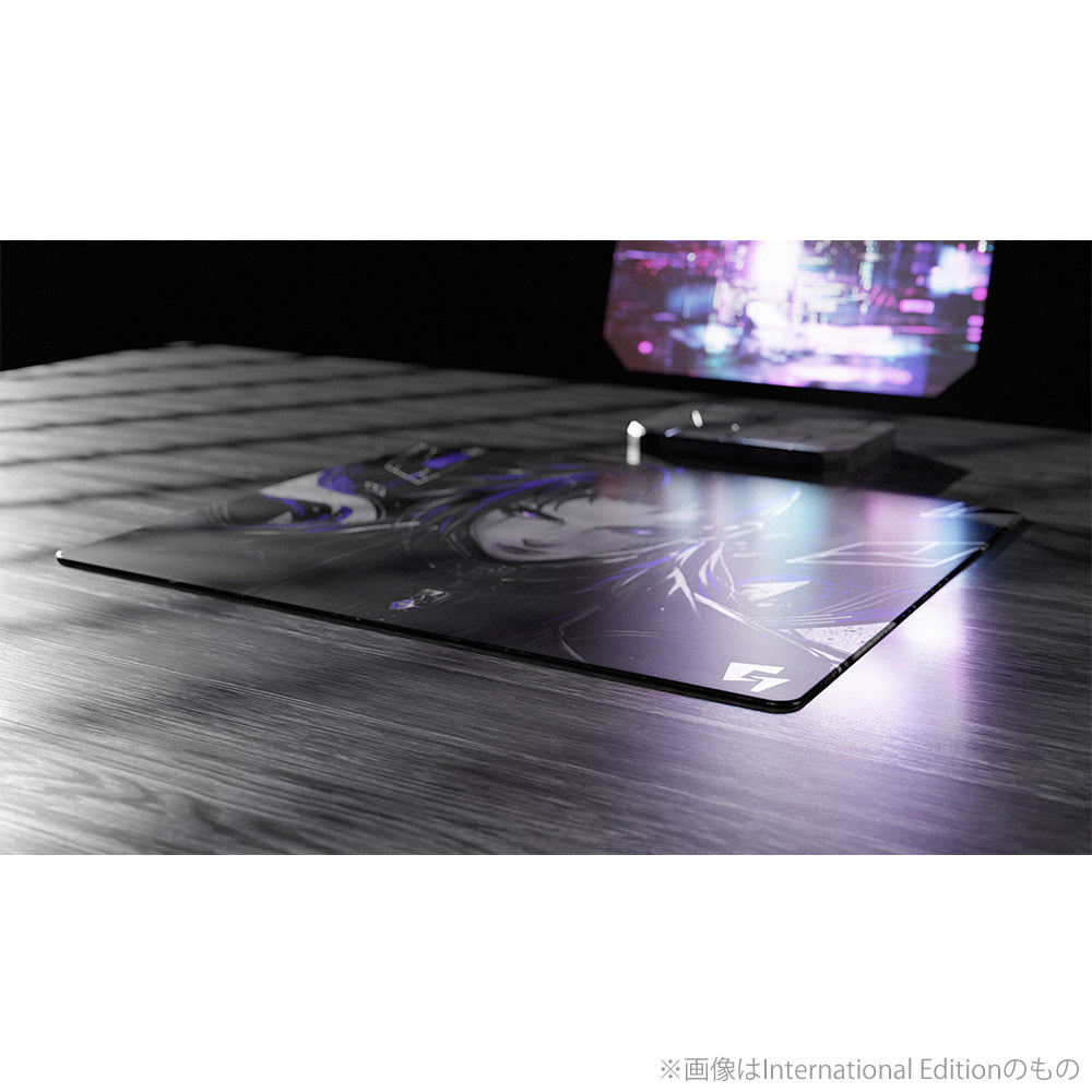 GLSSWRKS Zane Premium Glass Mousepad Japan Edition 490x420mm【他商品との同梱不可】