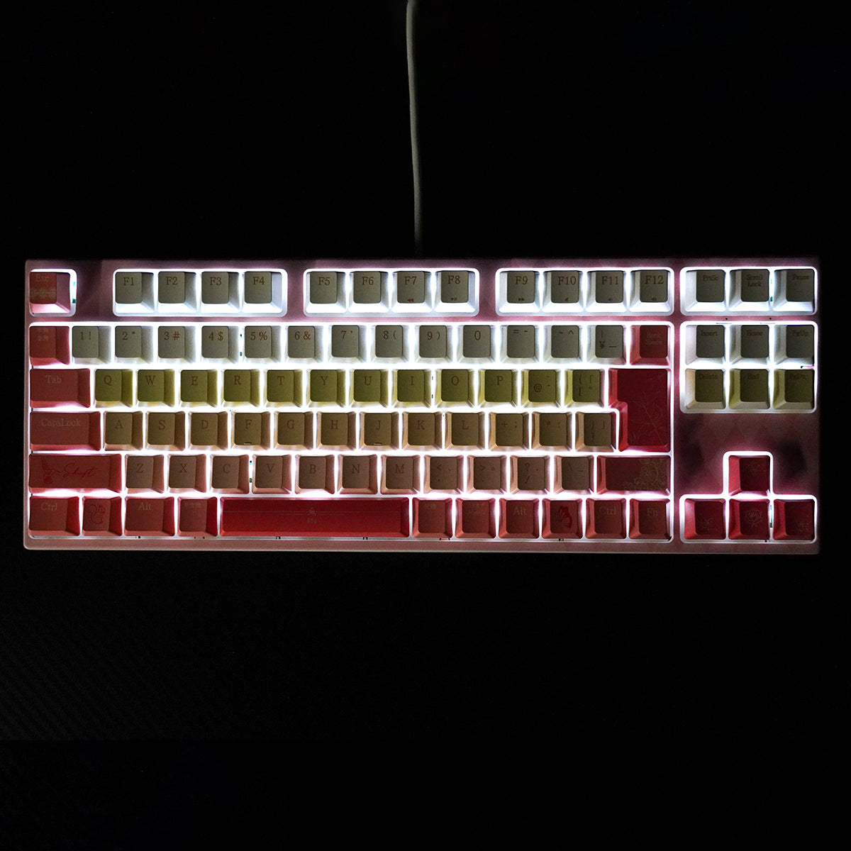 にじさんじ × ふもコレ キーボード える VARMILO 日本語配列 80%