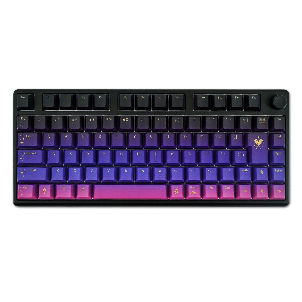 にじさんじ × ふもコレ キーボード 不破湊 Arbiter studio 日本語配列 75% ラピッドトリガー (FUJI+ Gateron 磁気スイッチ) 軸