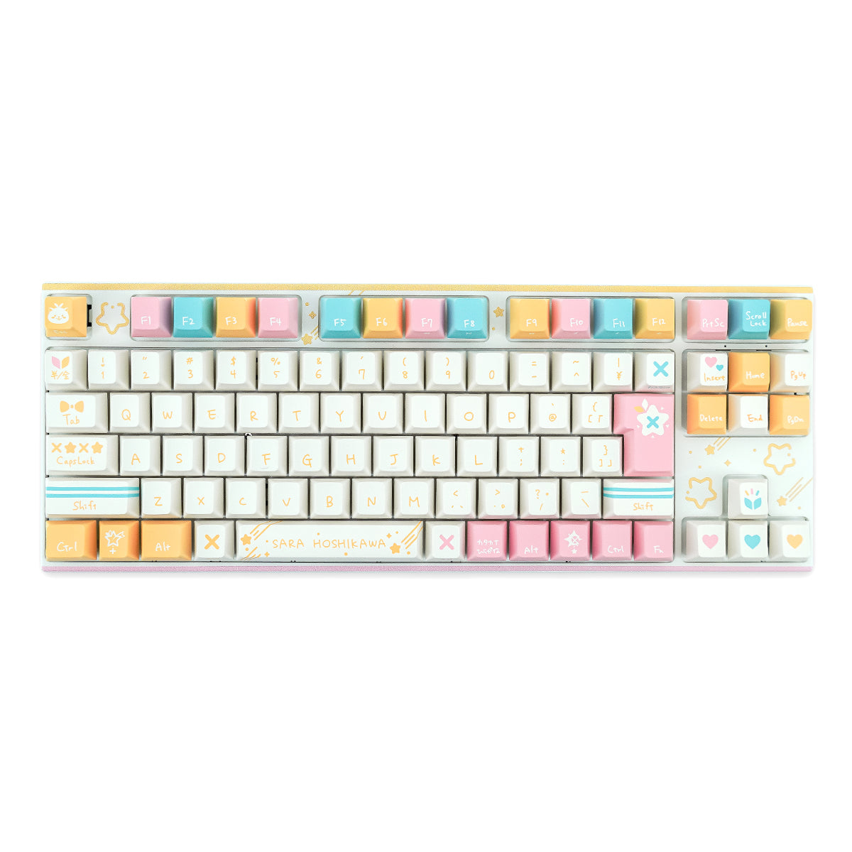 にじさんじ × ふもコレ キーボード 星川サラ VARMILO 日本語配列 80%