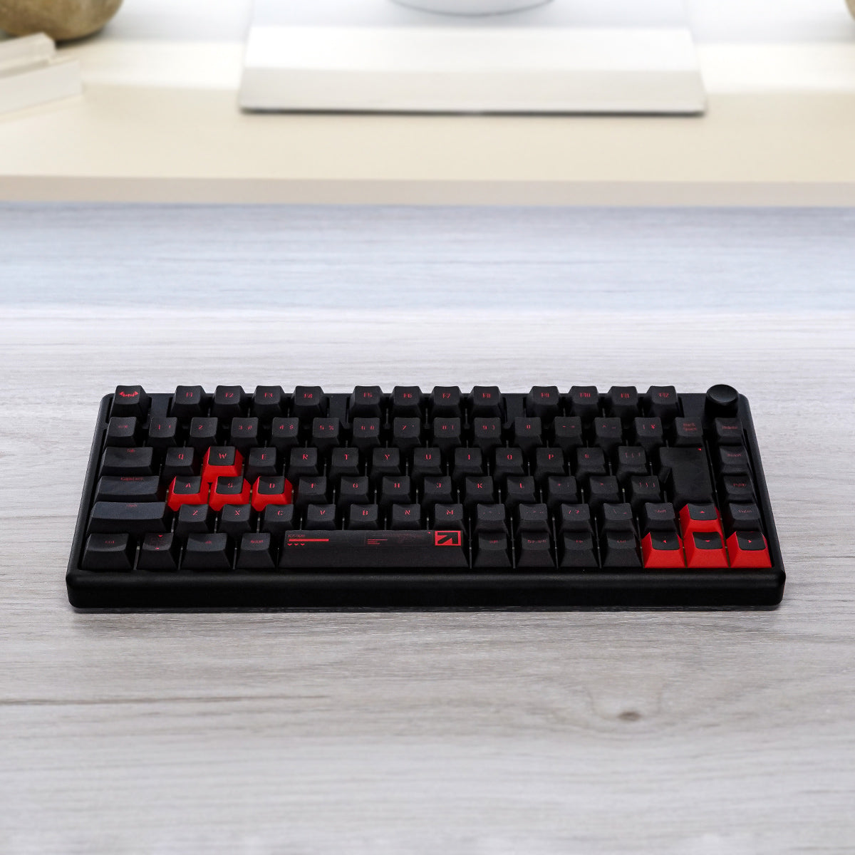 にじさんじ × ふもコレ キーボード 葛葉 Arbiter studio 日本語配列 75% ラピッドトリガー (Gateron Magnetic White) 軸