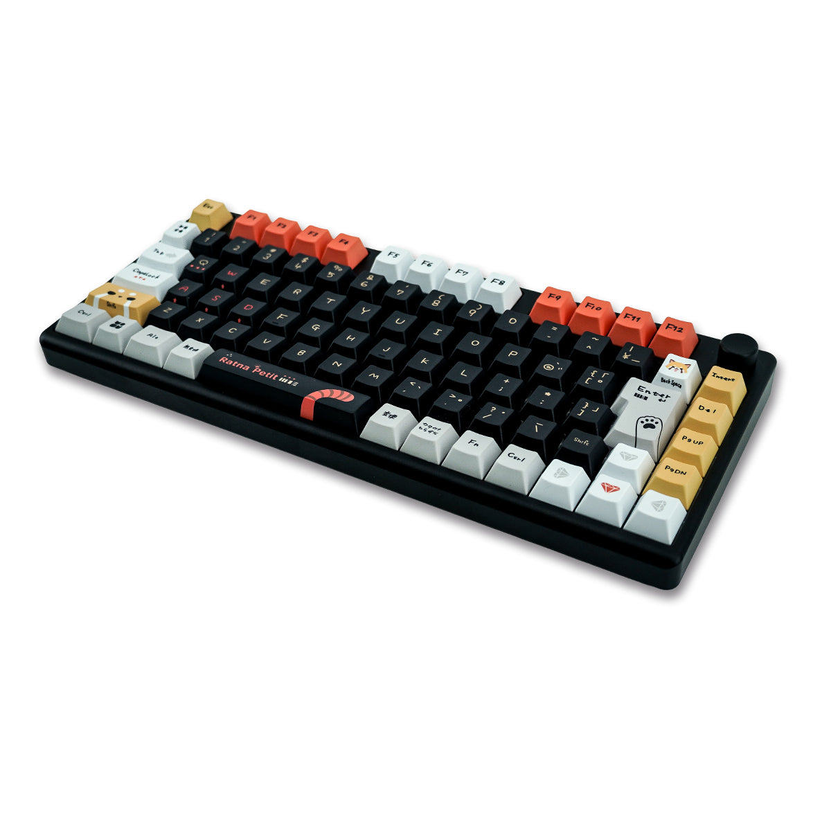 にじさんじ × ふもコレ キーボード ラトナ・プティ Arbiter studio 日本語配列 75% ラピッドトリガー (FUJI+ Gateron 磁気スイッチ) 軸