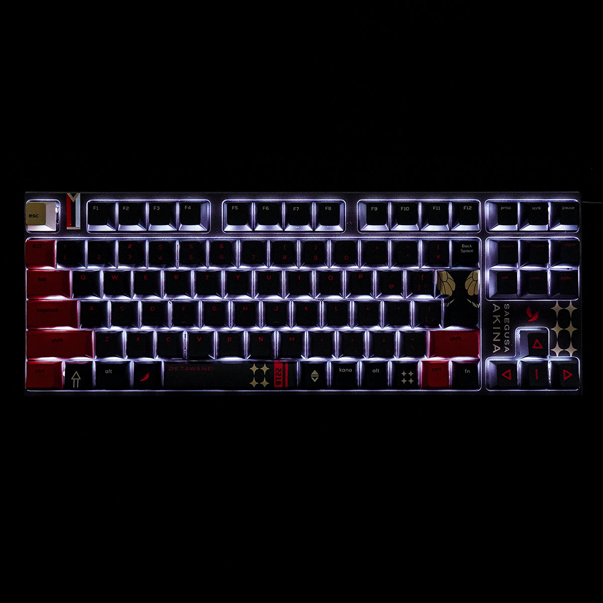 にじさんじ × ふもコレ キーボード 三枝明那 VARMILO 日本語配列