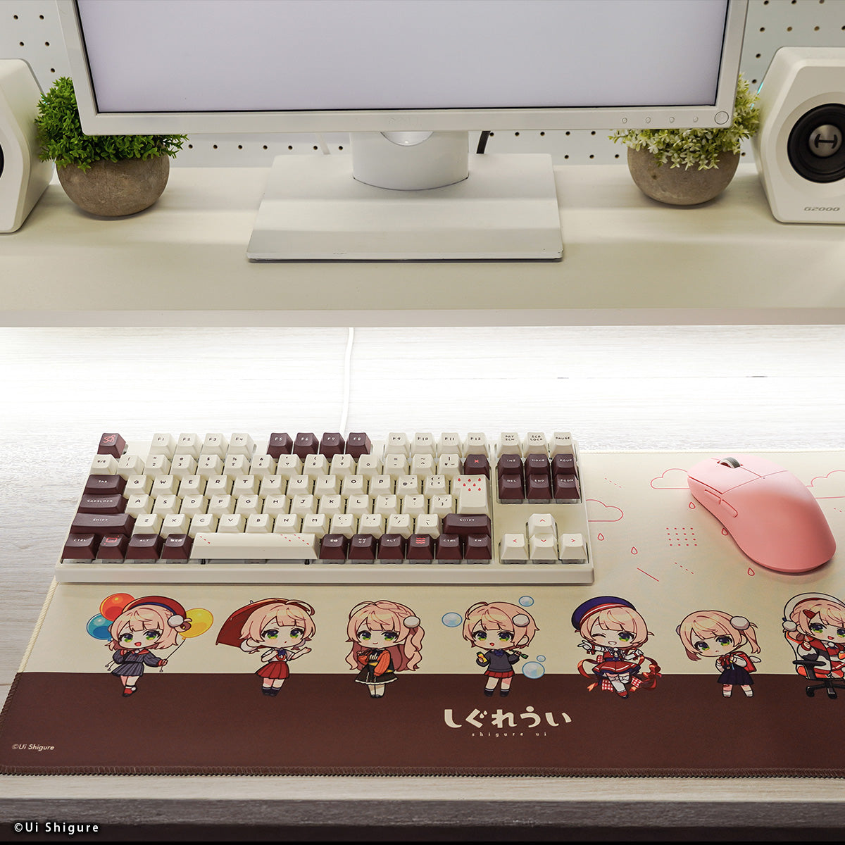 しぐれうい × ふもコレ キーボード 日本語配列 VARMILO