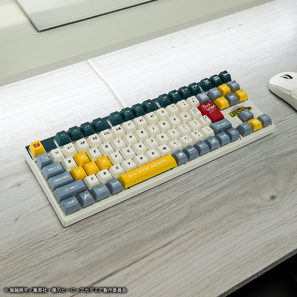僕のヒーローアカデミア ふもコレ キーボード (VARMILO) 日本語配列