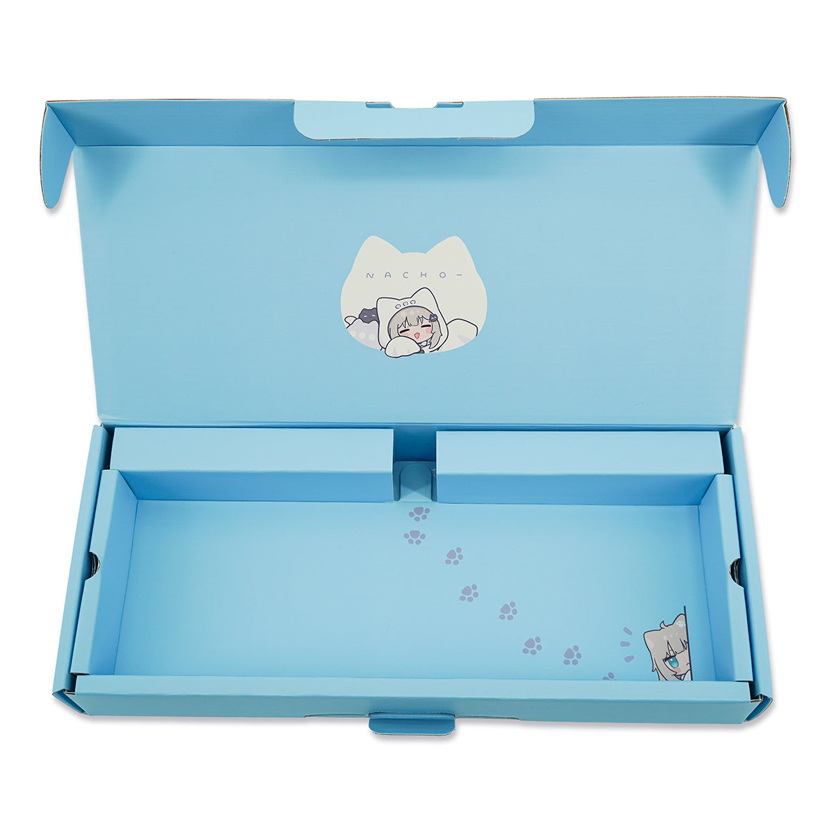 FumoColle x Nachoneko Keyboard English Layout (Base Model Arbiter Studio Polar 65 Pro)