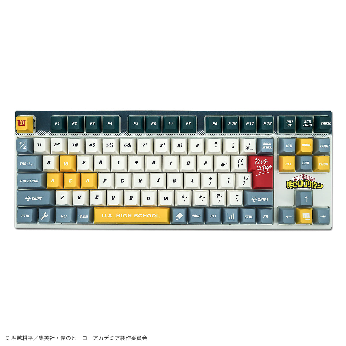 アーテルゴルギーニ　フミシュナ　ヴァミリアバレル 僕のヒーローアカデミア ふもコレ キーボード (VARMILO) 日本語配列