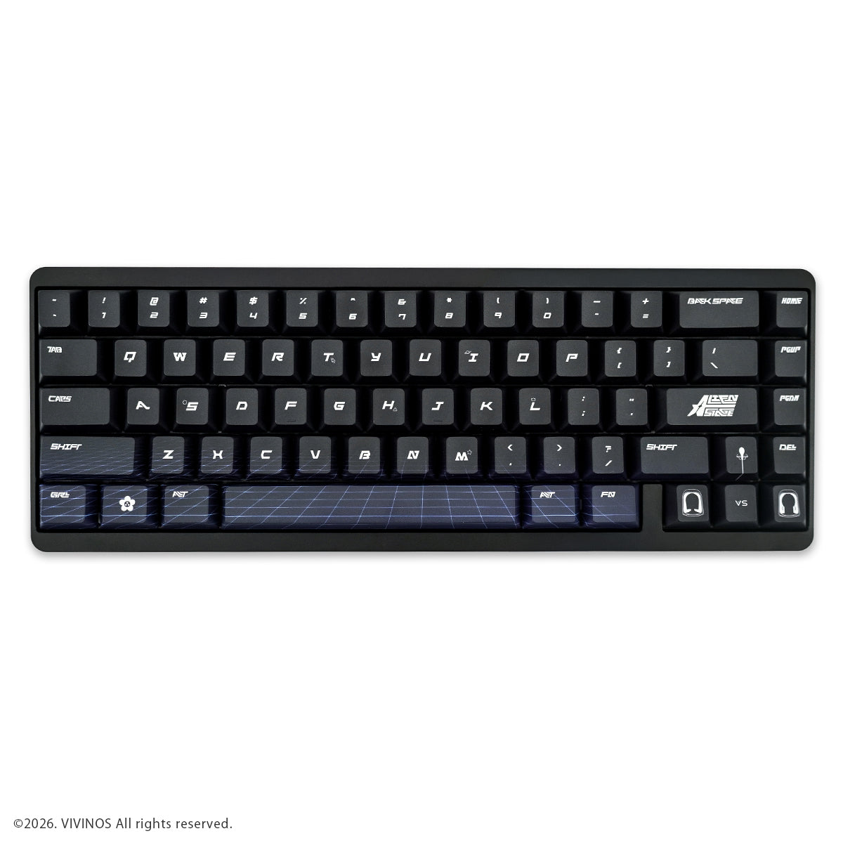 ALIEN STAGE × ふもコレ キーボード 英語配列 VARMILO×Huano Marble HE軸