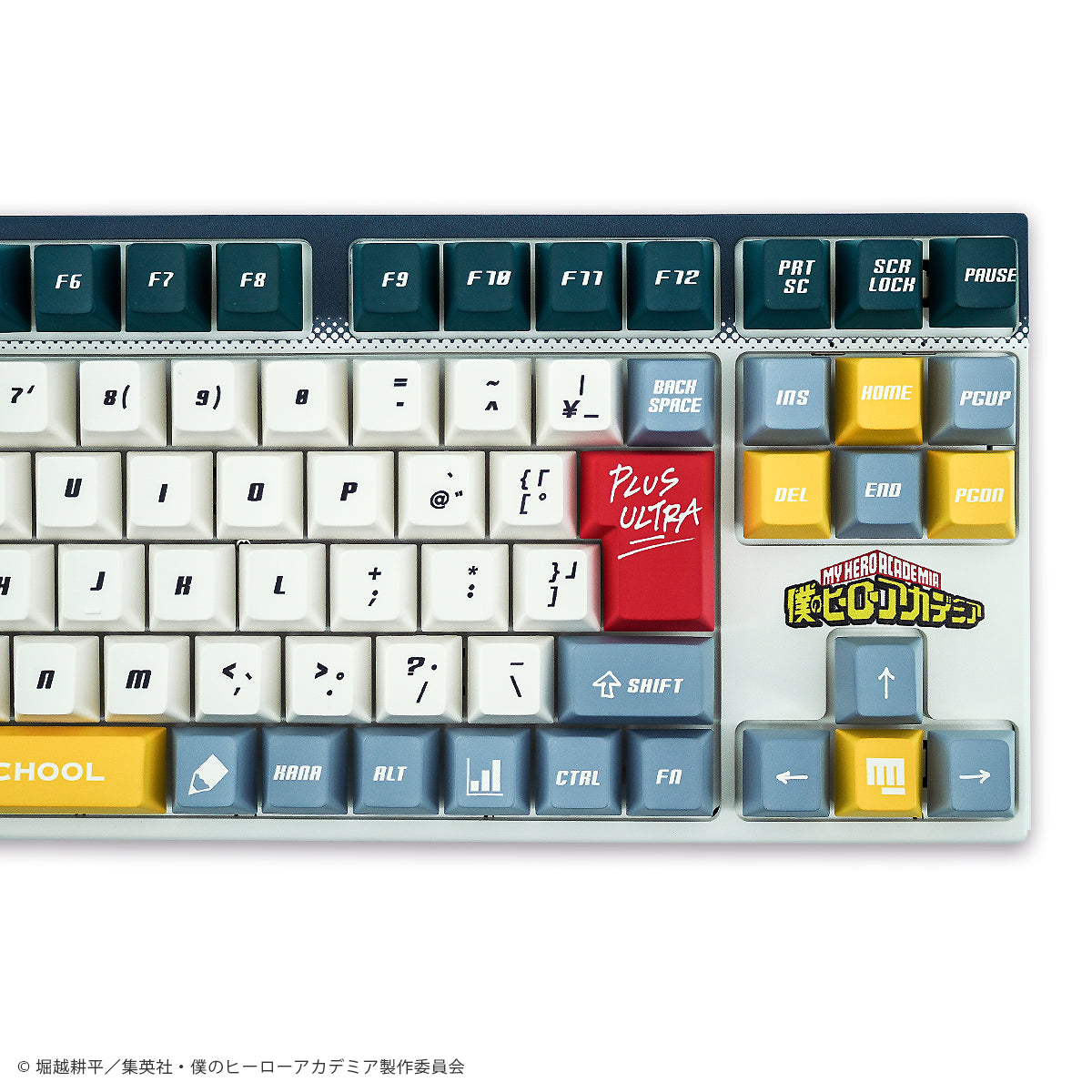 僕のヒーローアカデミア ふもコレ キーボード (VARMILO) 日本語配列
