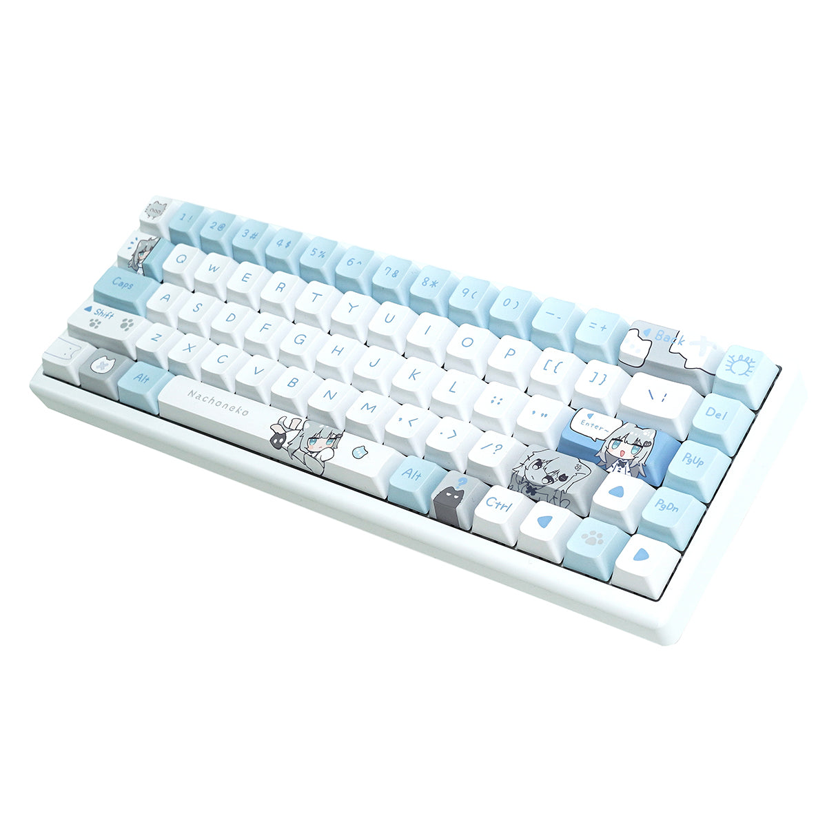 FumoColle x Nachoneko Keyboard English Layout (Base Model Arbiter Studio Polar 65 Pro)