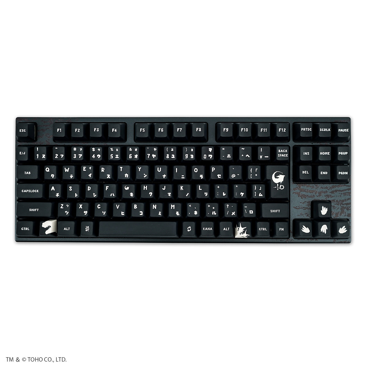 ゴジラ-1.0 ふもコレ キーボード (VARMILO) 日本語配列｜ふもコレ(Fumo