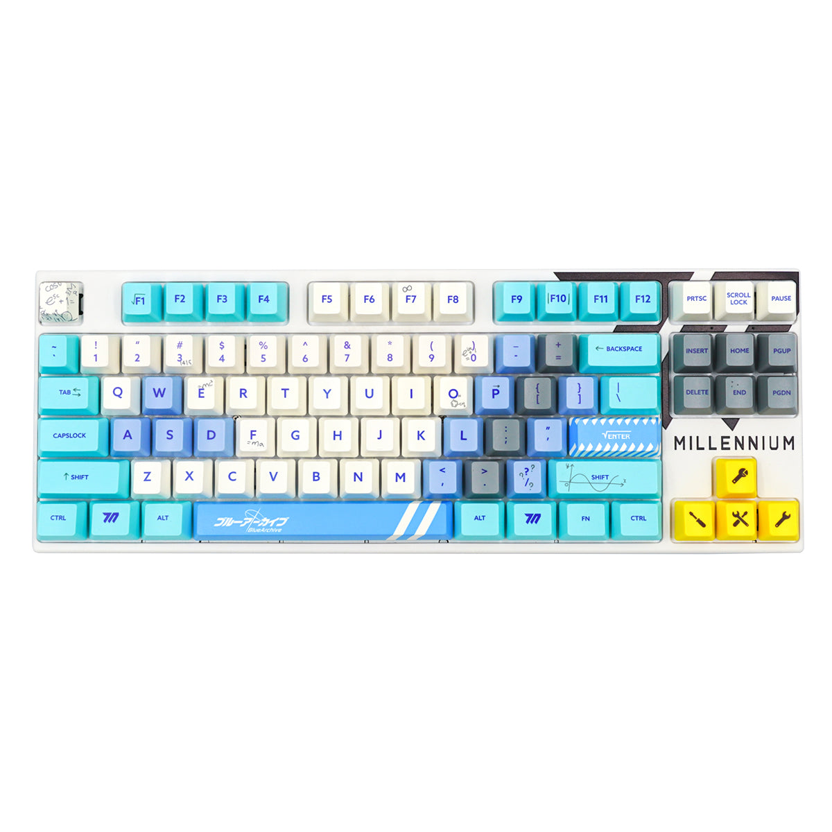 ふもこれ ブルーアーカイブコラボ ミレニアムキーボードふもコレ 