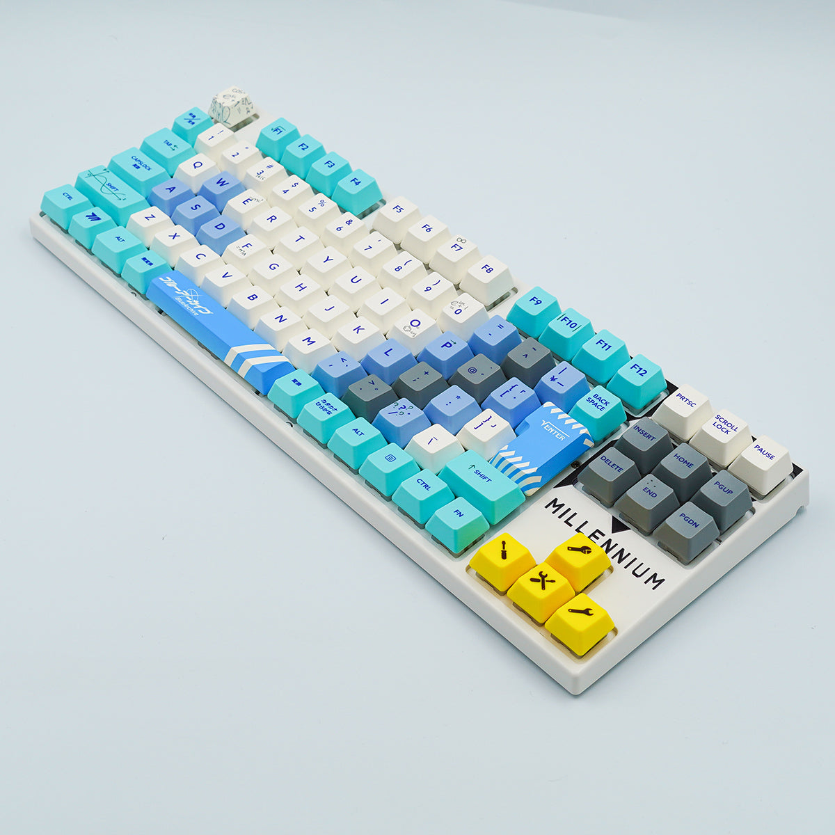 ブルーアーカイブ × ふもコレ キーボード ミレニアムサイエンススクール VARMILO 日本語配列 80%