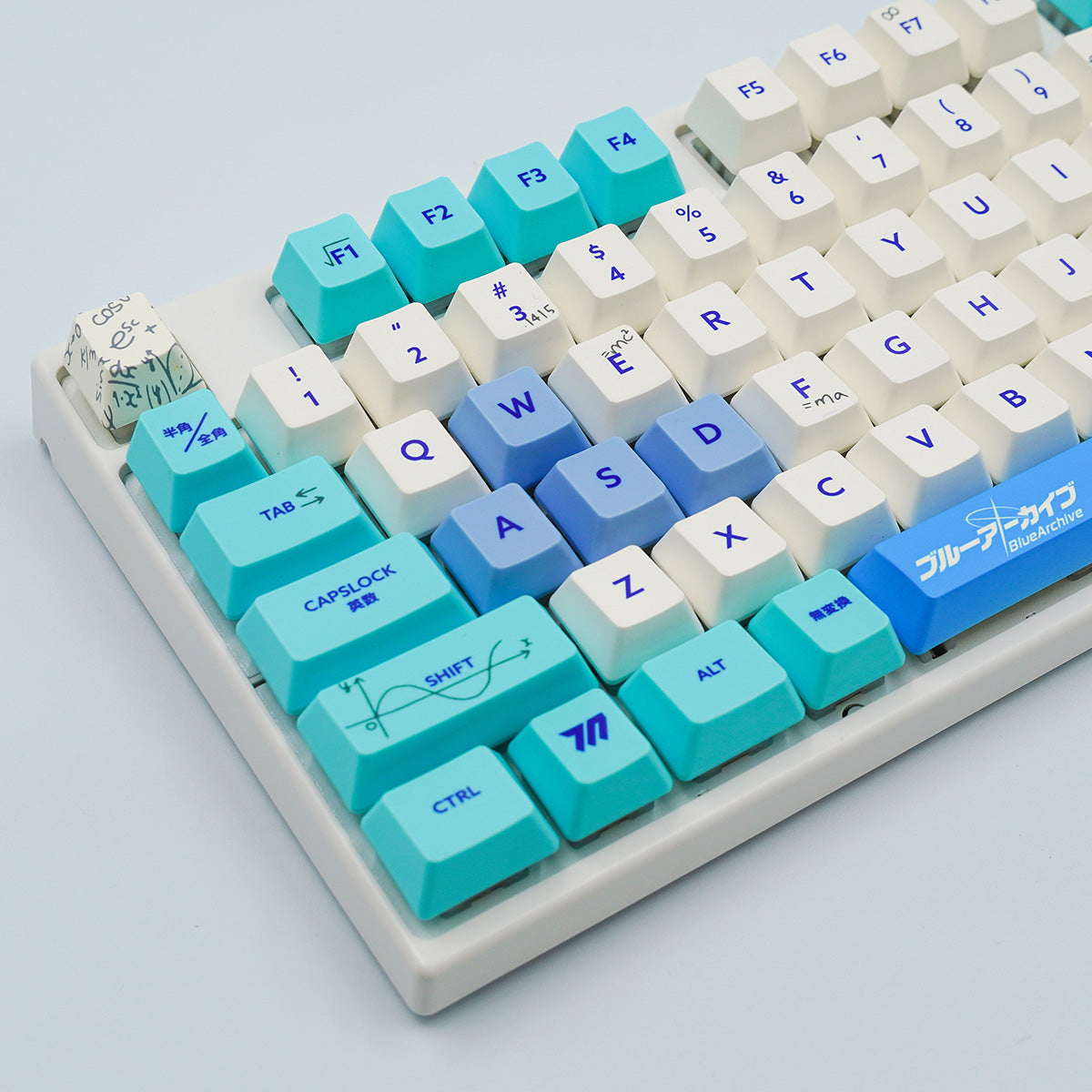 ブルーアーカイブ × ふもコレ キーボード ミレニアムサイエンススクール VARMILO 日本語配列 80%