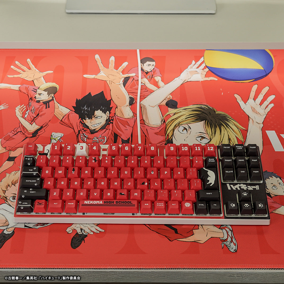 ハイキュー!! × ふもコレ キーボード 音駒高校モデル 日本語配列 VARMILO