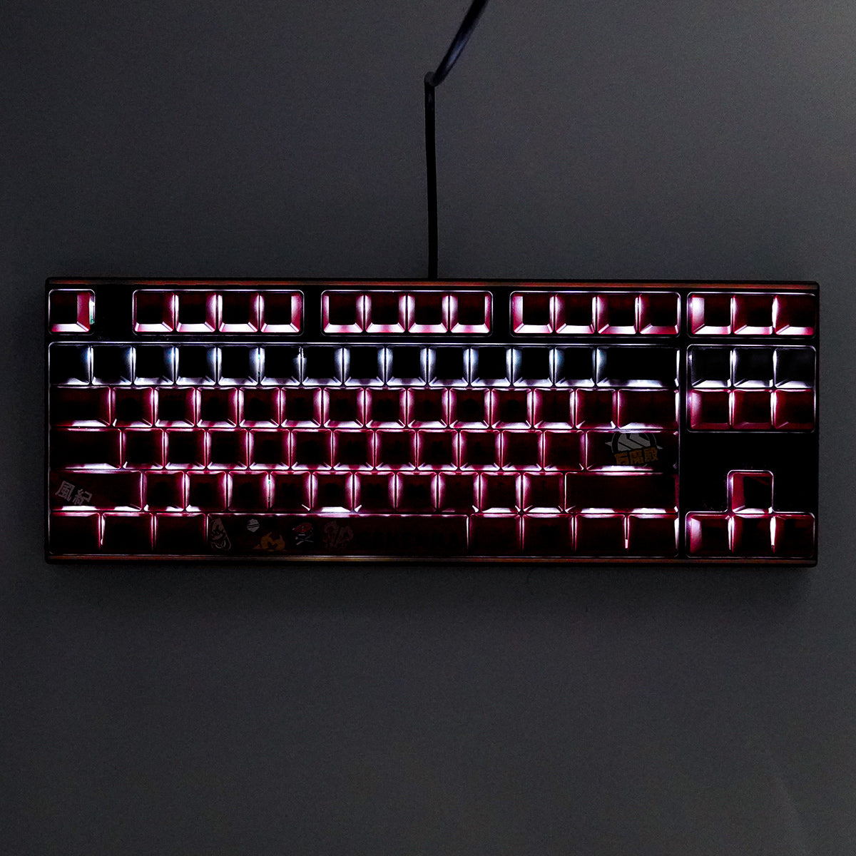 FumoColle x Blue Archive Keyboard Gehenna Gakuen English Layout