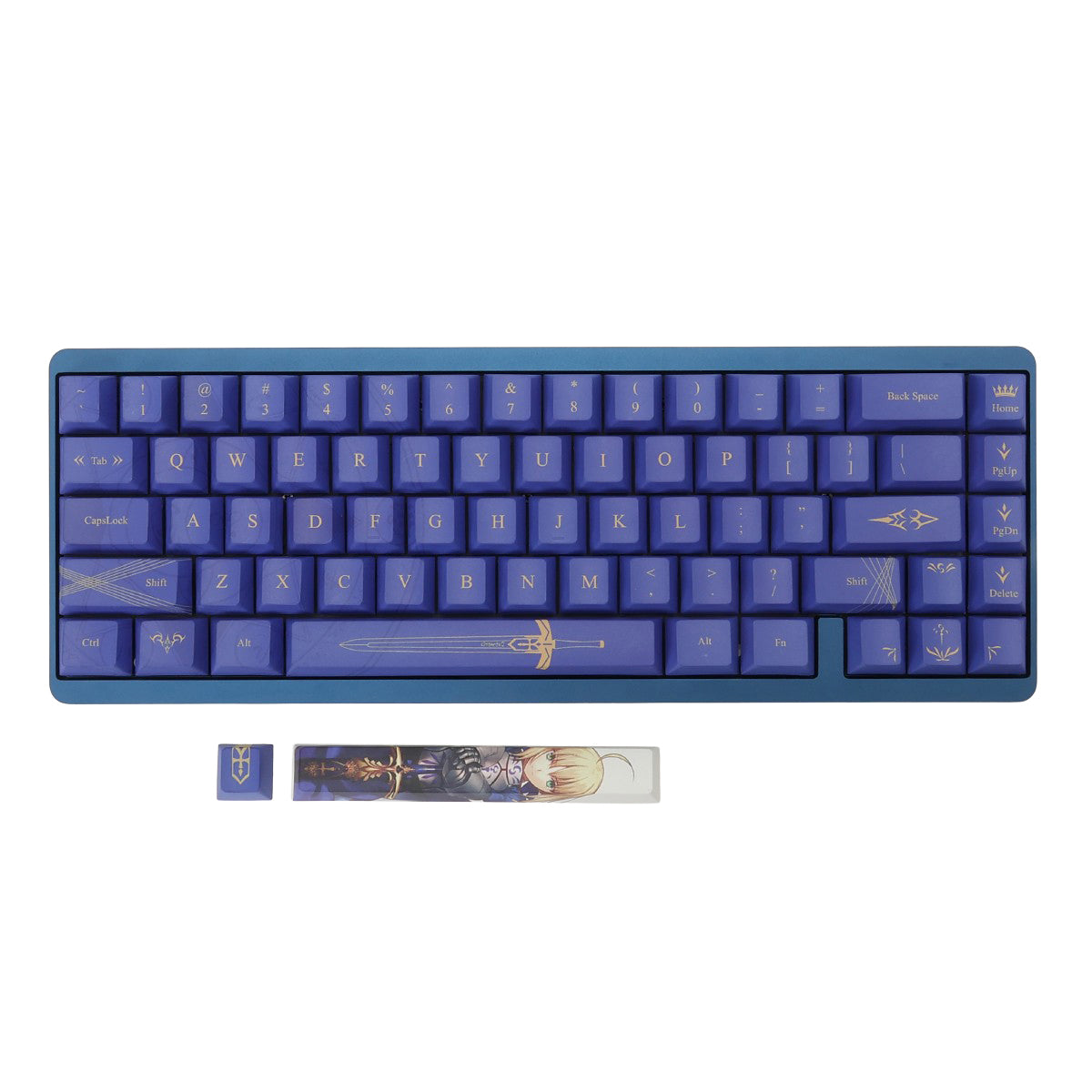 Fate/stay night × ふもコレ キーボード (VARMILO Muse) 英語配列 VARMILO×Huano Marble HE軸