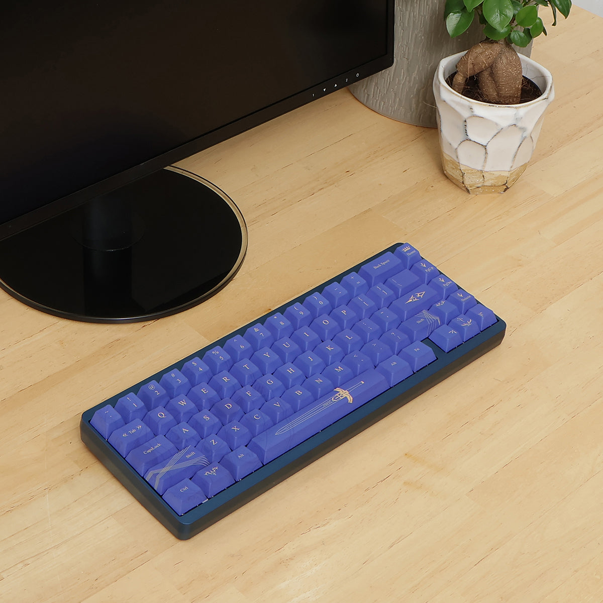 Fate/stay night × ふもコレ キーボード (VARMILO Muse) 英語配列 VARMILO×Huano Marble HE軸