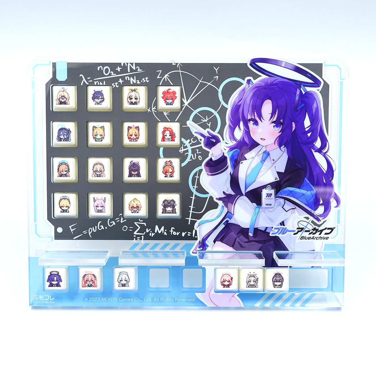ふもコレ×ブルーアーカイブ キーボードスタンド ユウカ