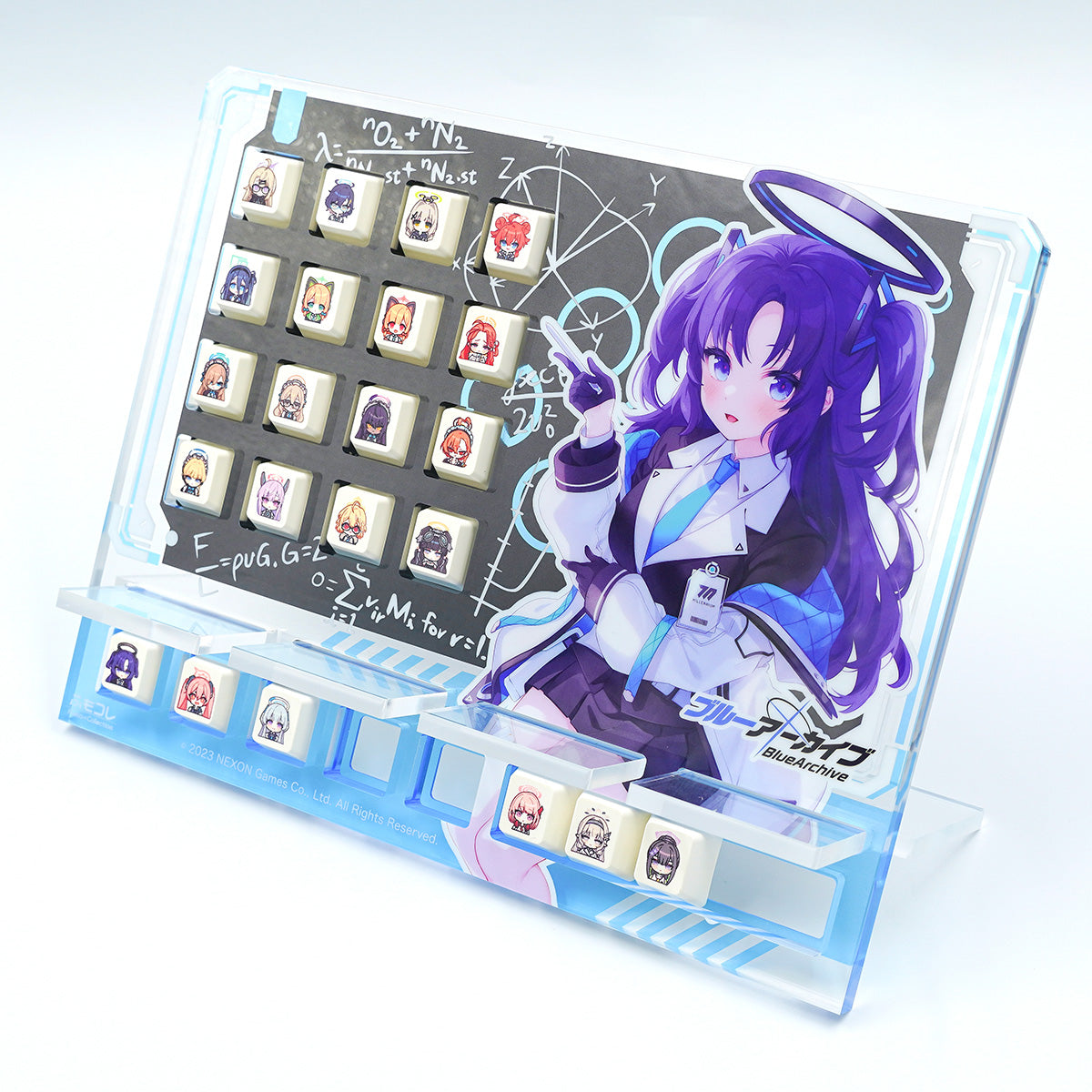 ふもコレ×ブルーアーカイブ キーボードスタンド ユウカ