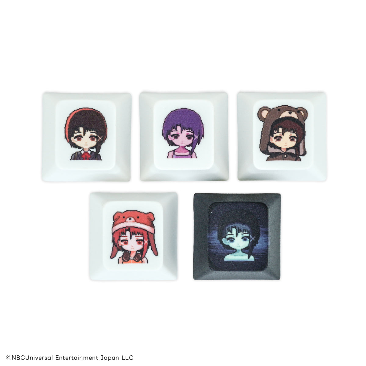 serial experiments lain × ふもコレ キーキャップセット