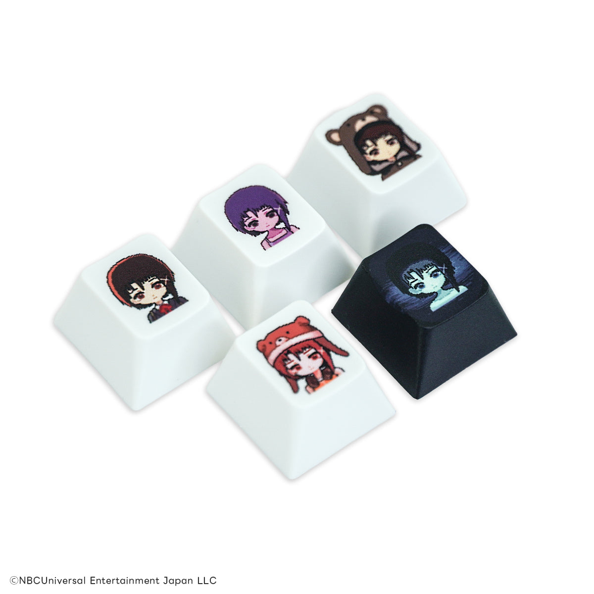 serial experiments lain × ふもコレ キーキャップセット