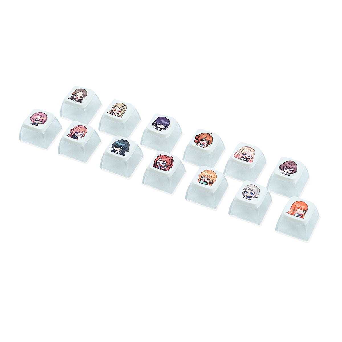 FumoColle x Gakuen Idolmaster Keycap Set