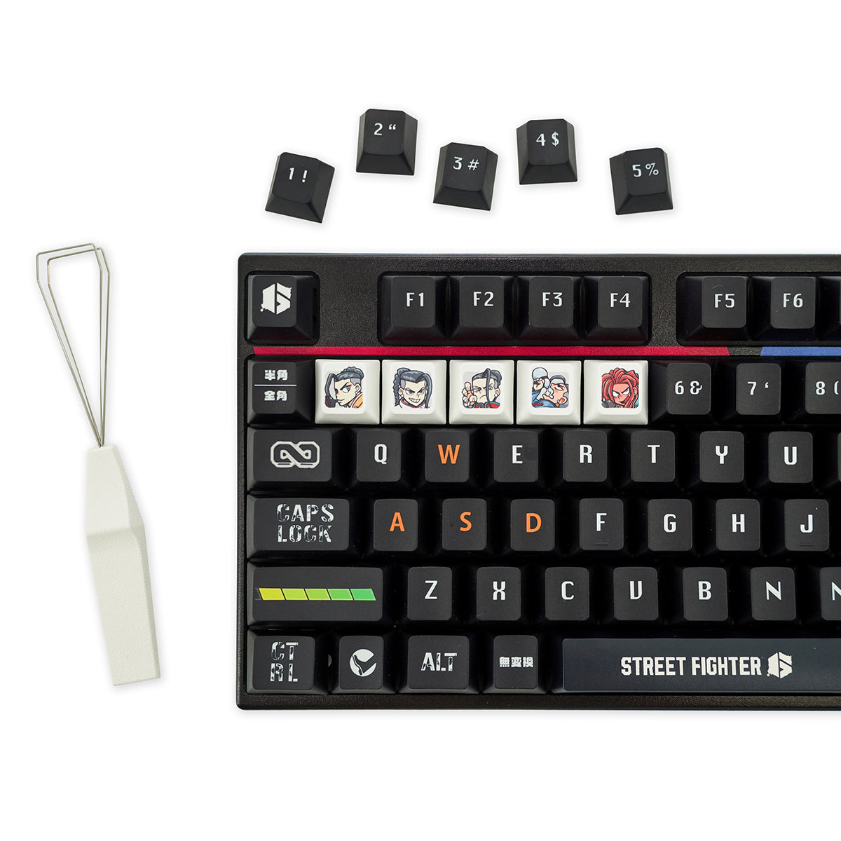 FumoColle x Street Fighter 6 Keycap Set Jamie