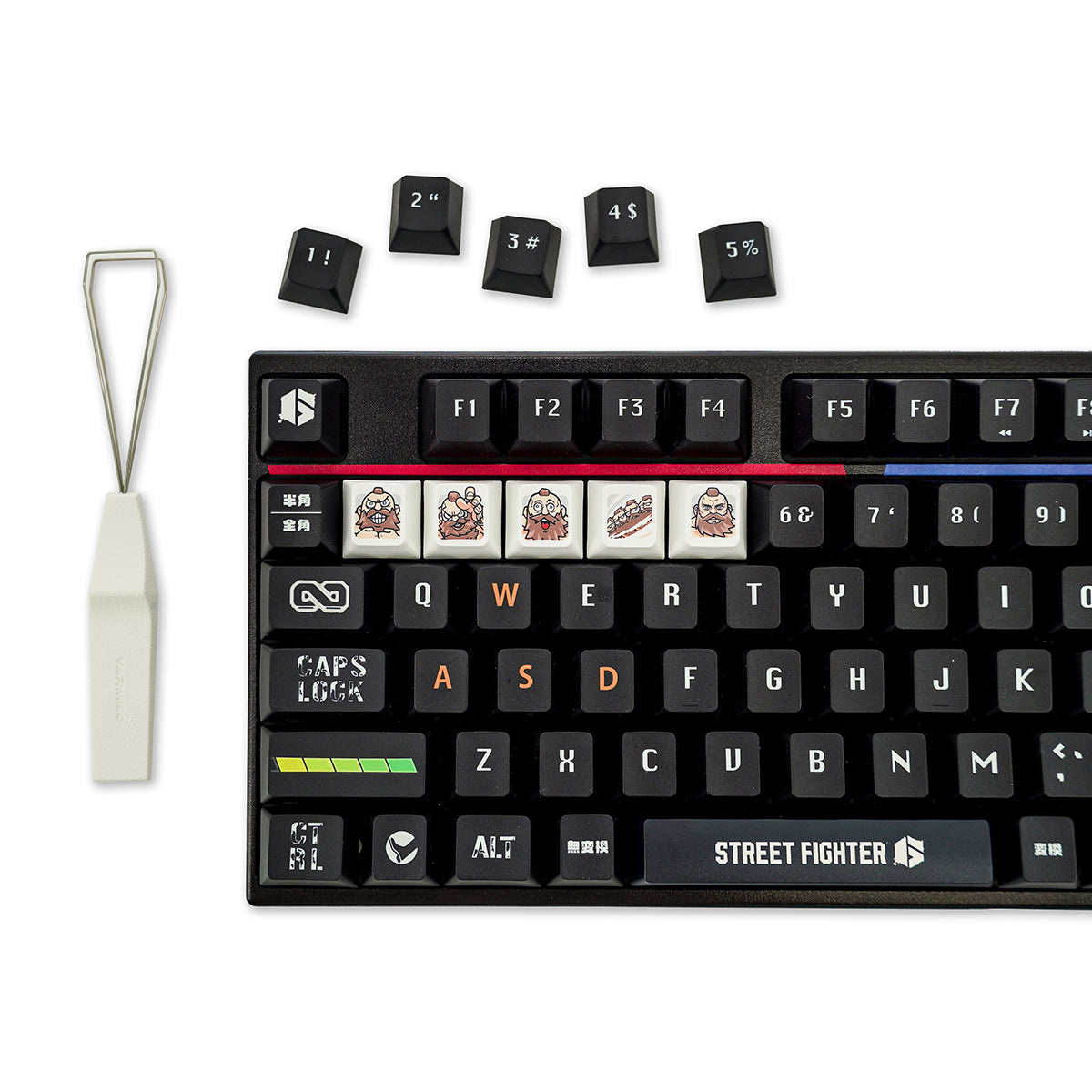 FumoColle x Street Fighter 6 Keycap Set Zangief