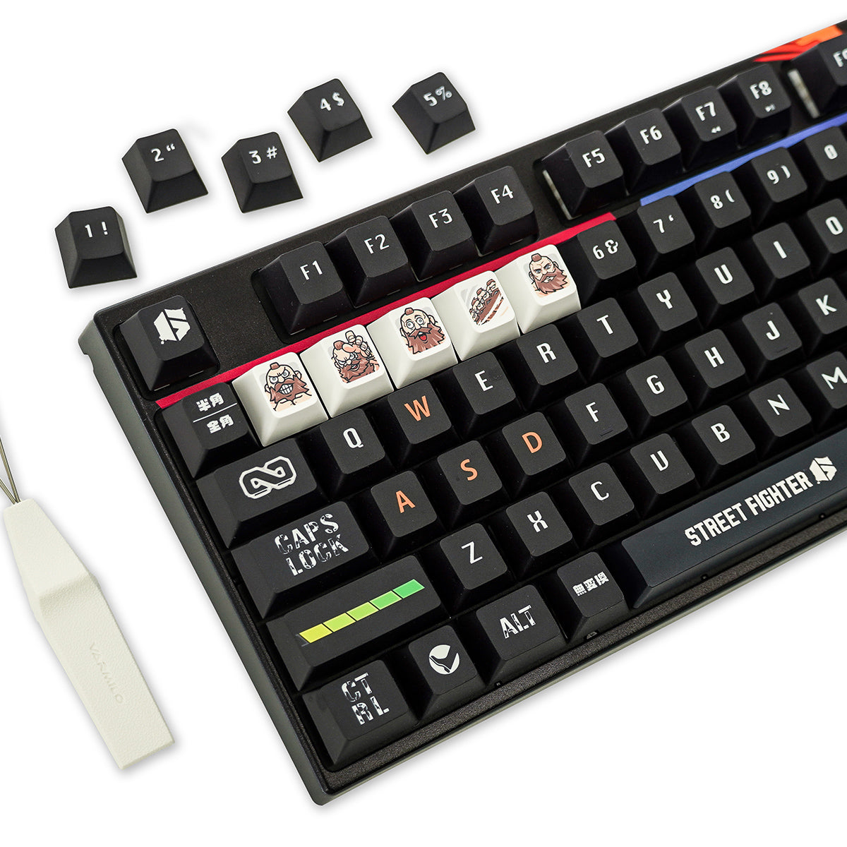 FumoColle x Street Fighter 6 Keycap Set Zangief