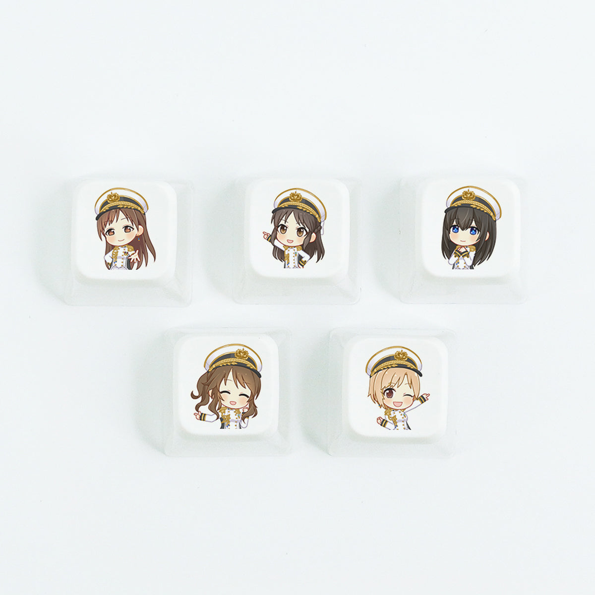FumoColle x The Idolmaster Cinderella Girls Keycap Set Valkyria Oath