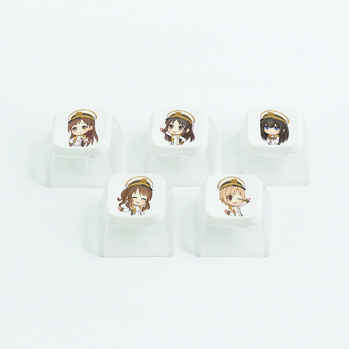FumoColle x The Idolmaster Cinderella Girls Keycap Set Valkyria Oath