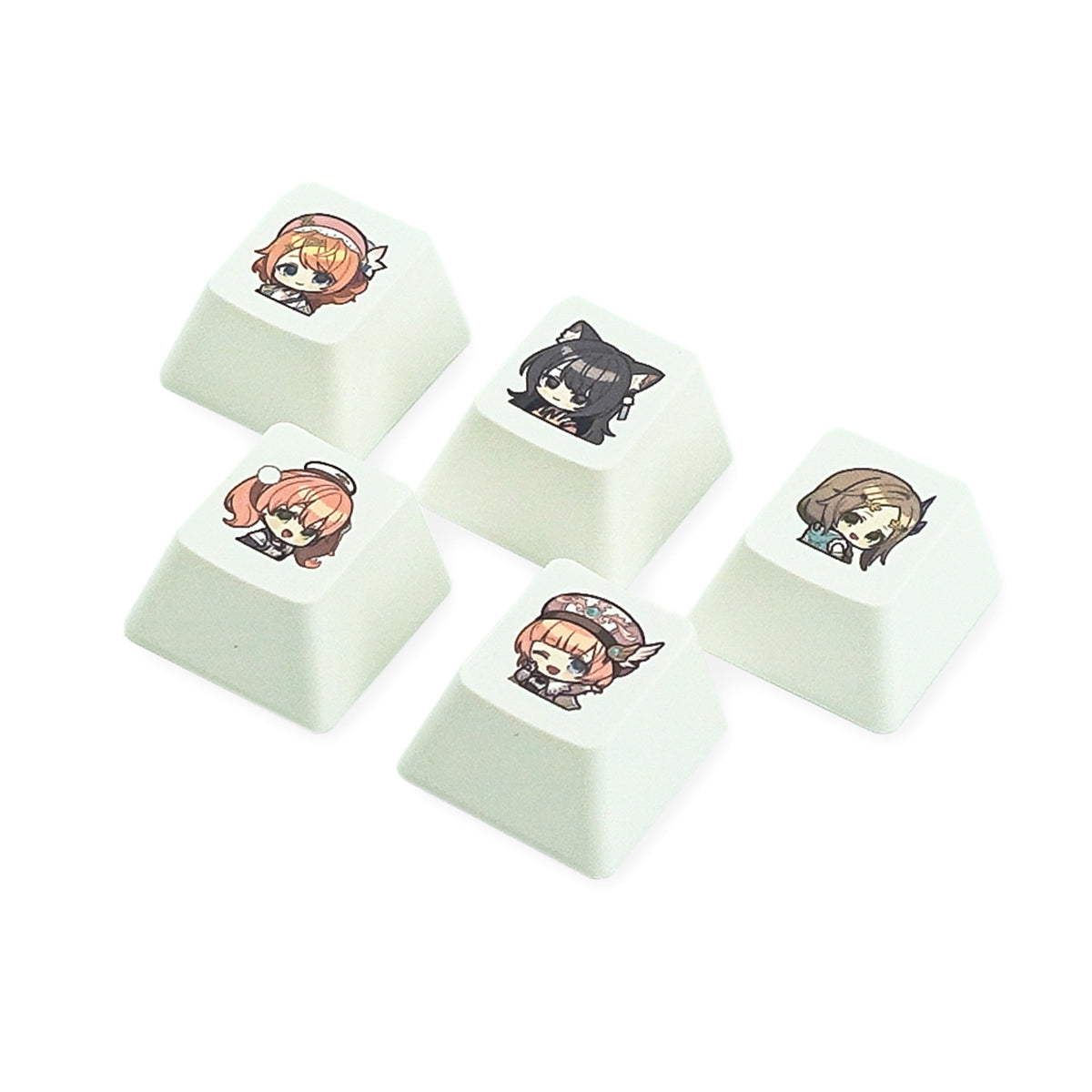 FumoColle x Atelier Wrestleriana Keycap Set A