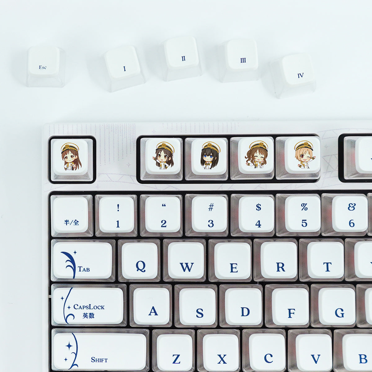 FumoColle x The Idolmaster Cinderella Girls Keycap Set Valkyria Oath