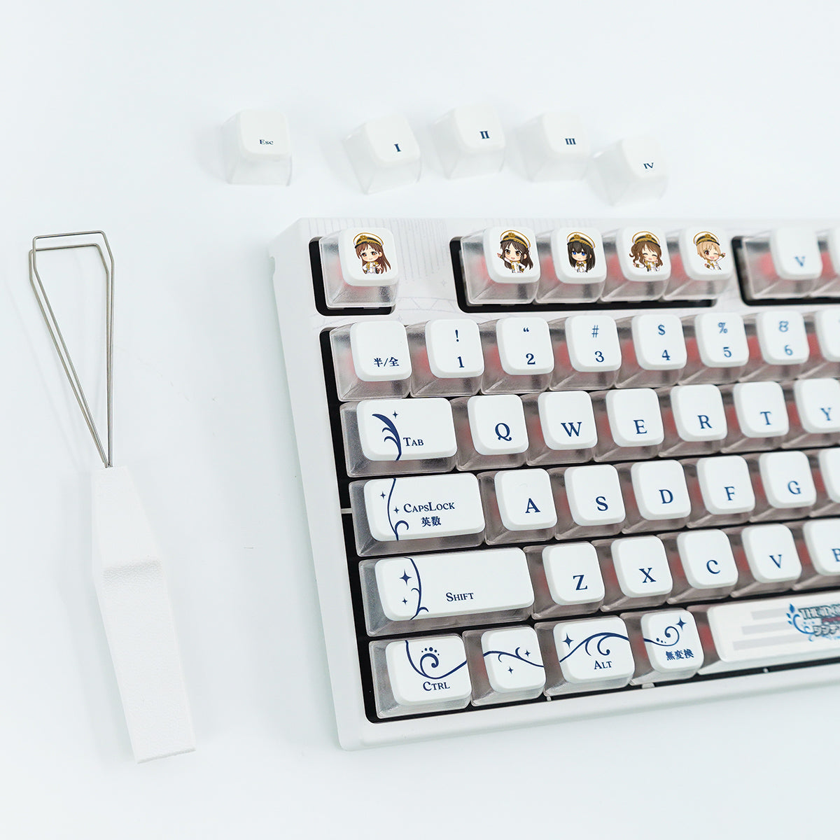FumoColle x The Idolmaster Cinderella Girls Keycap Set Valkyria Oath