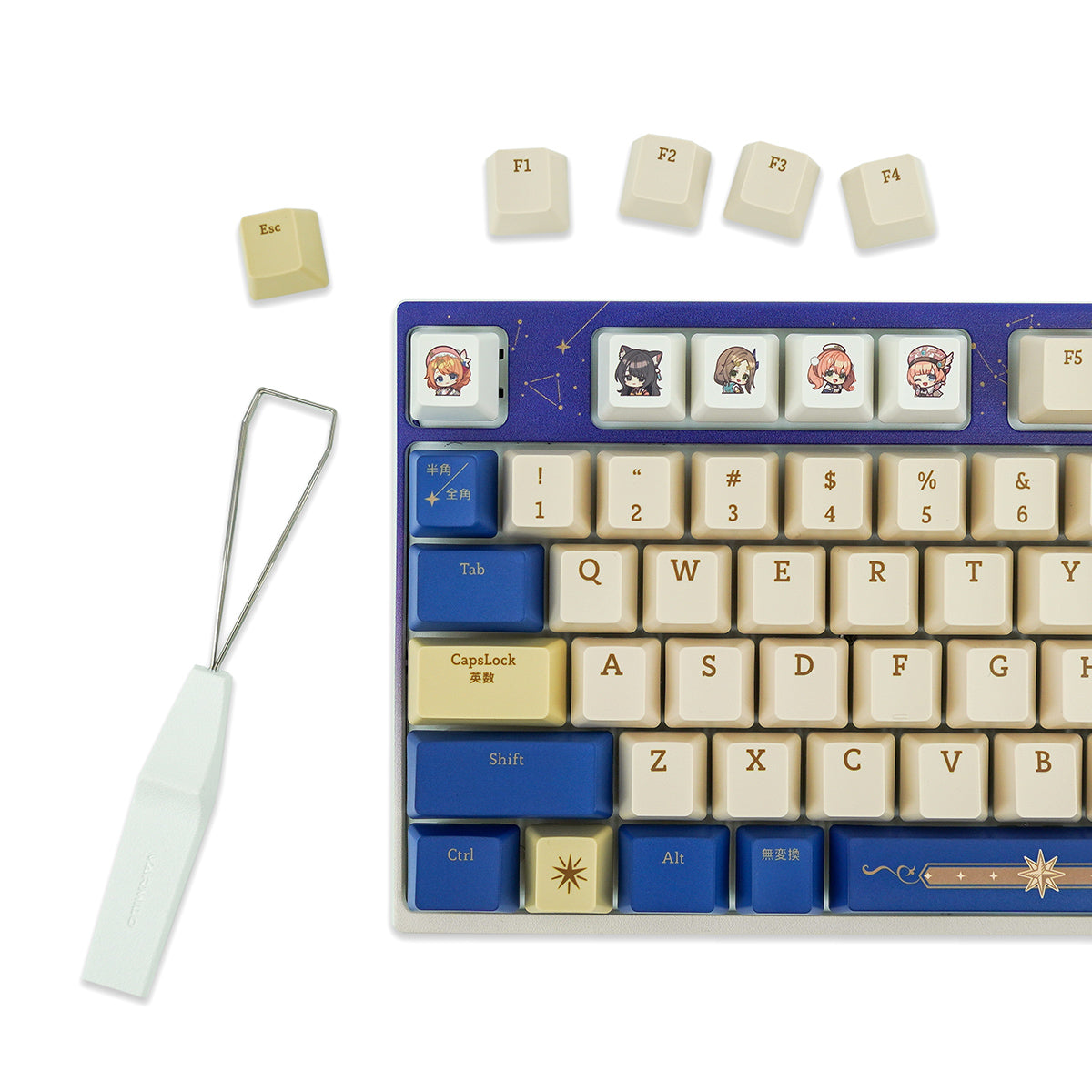 FumoColle x Atelier Wrestleriana Keycap Set A