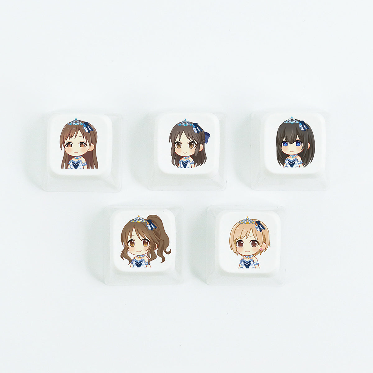 ふもコレ × アイドルマスター シンデレラガールズ キーキャップセット 